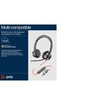 Poly Blackwire 8225 Ms Usb-C/A Hset