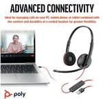 Poly Blackwire 3220 Uc Usb-C/A Hset
