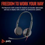 Poly Blackwire 3225 Uc Usb-C/A Hset