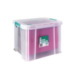 Storestack Storage Box Clear 36L
