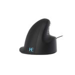 R-Go He Vertical Wired Mouse Med Lh