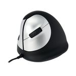 R-Go He Vertical Wired Mouse Med Lh