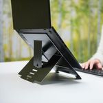 R-Go Riser Flexible Laptop Stand Blk