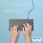 R-Go Compact Break Wired Keyboard
