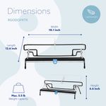 R-Go Flex Read Document Holder Clear