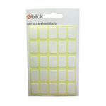 Blick Label Bag 12X18 Wht Pk175