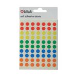 Blick Colored Lbls 8Mm Ast Pk7000
