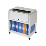 Rotadex Std Univ Trl Lock Lid Gry