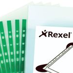 Rexel Nyrex A4 Pocket Green Sp Pk100