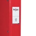 Rexel Rbndr Choices 25Mm 2R A4 Red