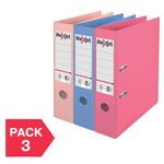 Rexel Laf Solea Pp 75Mm A4 Ast Pk3