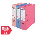 Rexel Laf Solea Pp 75Mm A4 Ast Pk3