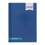 Concept Blue A6 160Pg Hardback Notebook