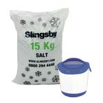 Handheld Salt Spreader Kit Blue