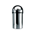 Chrome 50 Litre Push Bin 311733