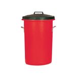 Bin/Lid/Handles 85 Litre Red 311969