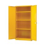 Hazardous Stor Cab 72X36X18In Ylw