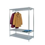 Static Garment Hanging Rail Static