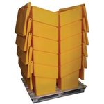 Stackable Grit Bin Yellow 285L