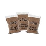 Brown De-Icing Rock Salt 3For2 Pk3