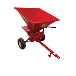 Towable Salt Spreader Red 128L