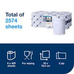 Tork Reflex Blue 2Ply 150M Pk6