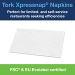 Xpressnap 1-Ply Napkins White Pk1125