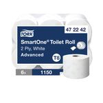 Smartone Toilet Roll 2-Ply Wht Pk6