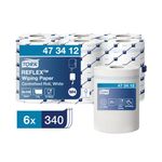 Tork Reflex Centrefd Roll 1Ply Wh P6