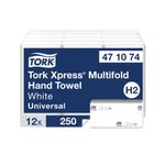 Xpress Univ Hand Towel H2 1-Ply Pk12
