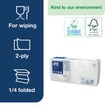 Tork Cocktail Napkins 2Ply Wht Pk200