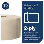 Tork Mini Jum 2Ply Tlt Roll Nat Pk12