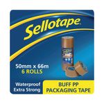 Sellotape Pkaging Tape 50Mmx66M Brn