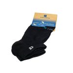 No Show Recycled Sock Black Xl