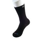 Crew Sock Recycled Black Medium