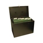 Cathedral A4 File Box Black A4Bk