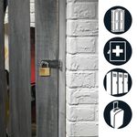 Master Lock 50Mm Brass Padlock 2Keys