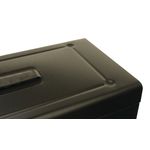 Cathedral Foolscap File Box Blk Hobk