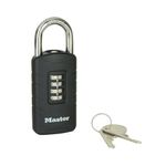Master Lock Comb Padl + Override Key