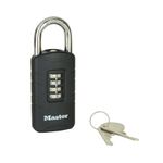 Master Lock Comb Padl + Override Key