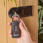 Master Lock Comb Padl + Override Key