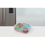 Sistema 3 Split Lunch Box+Yog Pot 2L