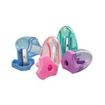 Canister Sharpener Pastel Ast Pk24