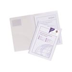Snopake Twinfile A4 Clear Pk5