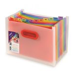 Snopake Rainbow A4 13Pt Dsk Expander