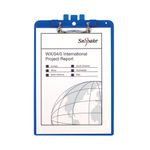 Snopake Clpb With Pen Hldr A4 Blue