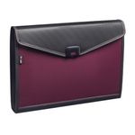 Zeon Organiser 13-Part Foolscap Ruby