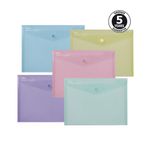 Snopake Reborn Polyfile A5 Ast Pk5