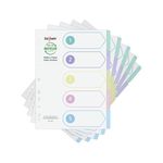 Reborn Index Dividers 5-Part Pk5