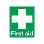 Signslab First Aid Sign Pvc 100X250